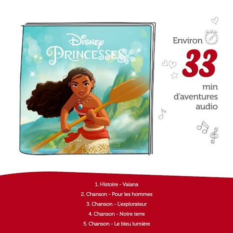 tonies® - Figurine Tonie - Disney - Vaiana - Figurine Audio pour Toniebox ORANGE 4 - vertbaudet enfant 