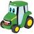 Tracteur Pousse Roule Johnny le tout premier tracteur des enfants John Deere pour garçon à partir de 18 mois VERT 1 - vertbaudet enfant 