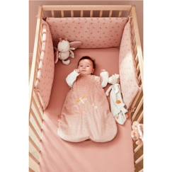 Linge de maison et décoration-Linge de lit bébé-Tour de lit respirant imprimé libellules en mousseline