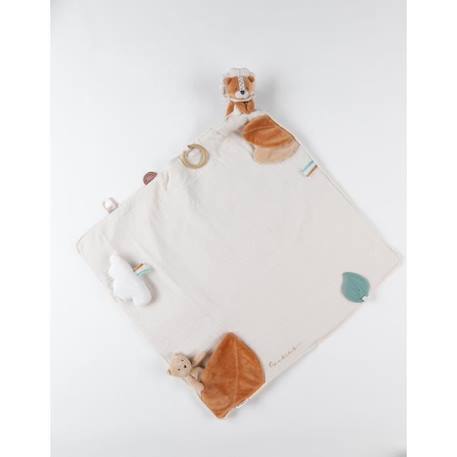 Couverture d'activités Babou - NOUKIE'S - Blanc - Bébé - A partir de 12 mois - Mousseline de coton BLANC 3 - vertbaudet enfant 