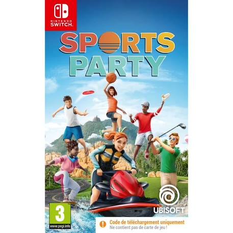 Sports Party Jeu Switch (Code de téléchargement) ROUGE 1 - vertbaudet enfant 