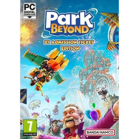 Park Beyond - Jeu PC - Day 1 Admission Ticket Edition BLEU 1 - vertbaudet enfant 