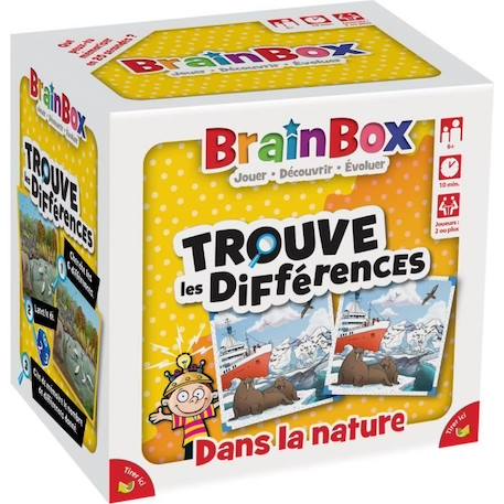 BrainBox Nature - Asmodee JAUNE 1 - vertbaudet enfant 