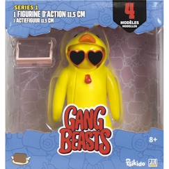 Jouet-Jeux d'imagination-Figurine Articulée Gang Beasts - Lot de 4 - Lansay