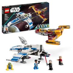Jouet-Jeux d'imagination-LEGO® Star Wars - E-Wing de la Nouvelle République contre le Chasseur de Shin Hati 75364