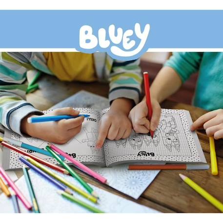 Ecole de dessin - Bluey drawing school - Kit complet pour apprendre à dessiner - LISCIANI BLANC 3 - vertbaudet enfant 