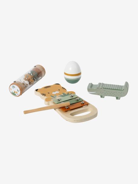 Set d'éveil musical en bois FSC® bois 4 - vertbaudet enfant 