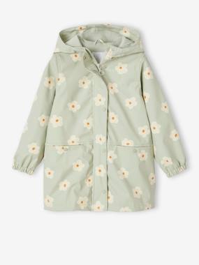 Manteau à Capuche Fille VERTBAUDET En Drap De Laine - Modèle Marine Grisé, Doublure Sherpa, Taille 14 Ans, Chaud Et élégant Pour L'hiver