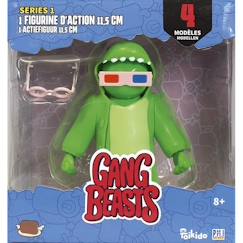 -Gang Beasts® - 1 Figurine Articulée de 11,5 cm - Lot #3 - Figurines de Collection - Jeux Vidéos - Lansay