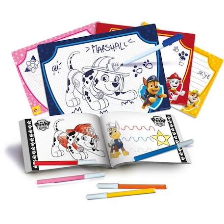 Ecole de dessin - Kit complet Paw Patrol pour apprendre à dessiner - LISCIANI BLEU 4 - vertbaudet enfant 