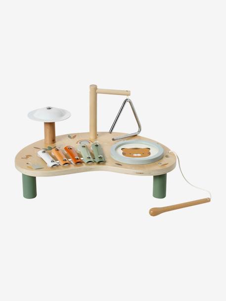 Mini table d'activités musicale en bois FSC® Tanzanie 2 - vertbaudet enfant 
