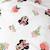 Drap-housse imprimé 100% coton, DISNEY HOME MINNIE FLOWER 90x190 cm - Bonnet 30cm BLANC 2 - vertbaudet enfant 