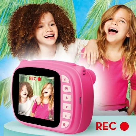 Appareil photo Barbie à impression immédiate - Barbie print cam - LISCIANI ROSE 3 - vertbaudet enfant 