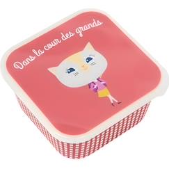 -Draeger la carterie - Boîte à goûter CHATON - Multicolore