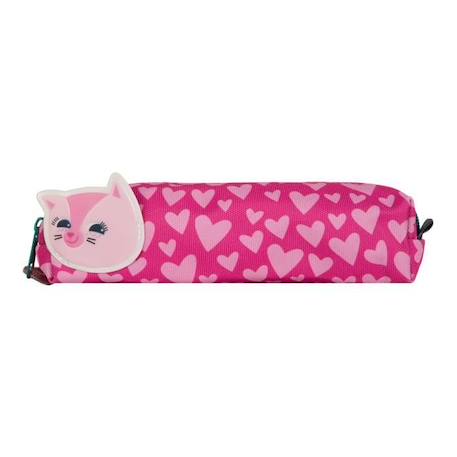 Garçon-Accessoires-Petite Trousse Chat Coeurs - Draeger Paris