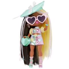 Jouet-Poupons et poupées-Poupons et accessoires-L.O.L. Surprise Tweens S4 Doll - Poupée Darcy Blush 17 cm - Accesoires surprises