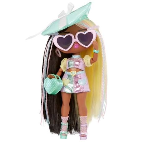 L.O.L. Surprise Tweens S4 Doll - Poupée Darcy Blush 17 cm - Accesoires surprises BLEU 1 - vertbaudet enfant 