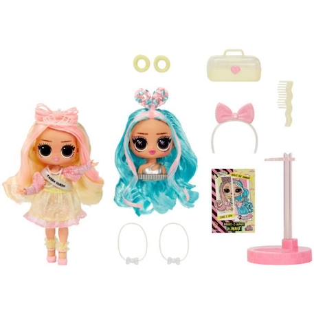 L.O.L. Surprise Tweens Surprise Swap Fashion Doll - Braids-2-Waves Winnie - 1 poupée Tweens 17cm, 1 mini tête à coiffer et des acces BLANC 2 - vertbaudet enfant 