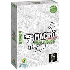Jouet-Jeux de société-MICRO MACRO 2 CRIME CITY - FULL HOUSE