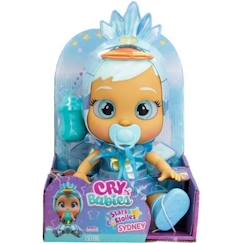 Jouet-Poupons et poupées-Poupons et accessoires-Poupon Cry Babies Stars - Sydney - IMC TOYS - Poupons à fonctions - Rose - Etoiles LED