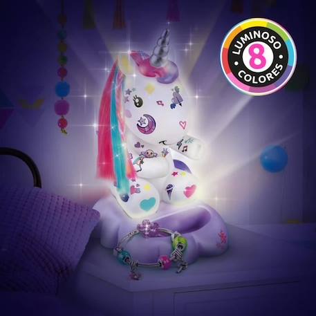 Lampe Licorne à Décorer Cosmique Edition Collector - Canal Toys BLANC 5 - vertbaudet enfant 
