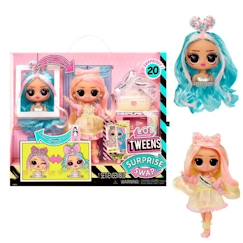L.O.L. Surprise Tweens Surprise Swap Fashion Doll - Braids-2-Waves Winnie - 1 poupée Tweens 17cm, 1 mini tête à coiffer et des acces  - vertbaudet enfant
