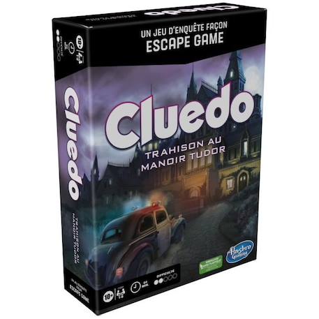Cluedo Escape Trahison au Manoir Tudor - jeu d'enquête façon escape game - 1 à 6 joueurs -dès 10 ans BLANC 3 - vertbaudet enfant 