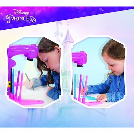 Projecteur école de dessin - Princess - pour dessiner les héroïnes Disney - LISCIANI VIOLET 2 - vertbaudet enfant 