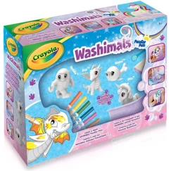 -Crayola - Washimals Animaux fantastiques - Coffret de coloriage lavable pour enfants dès 3 ans