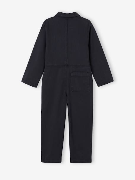 Combinaison fille style worker anthracite 3 - vertbaudet enfant 
