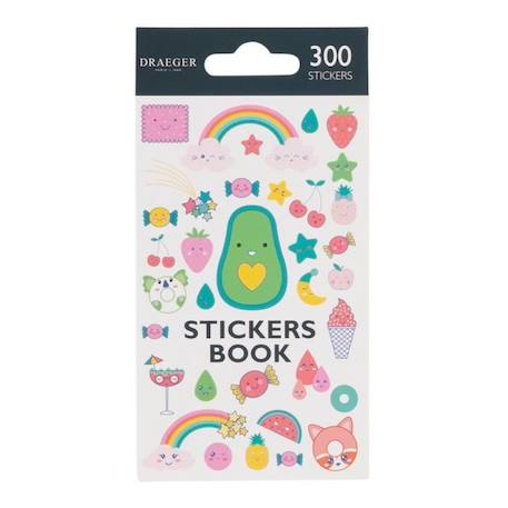 Stickers Autocollants - Kawaï - 300 Pièces - Draeger Paris BLANC 1 - vertbaudet enfant 