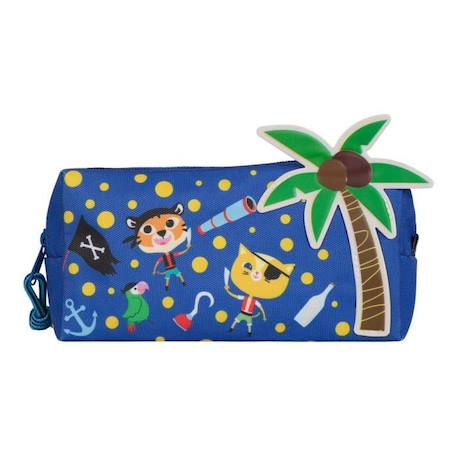 Trousse Pirates - Draeger Paris - Grande taille - Multicolore - Polyester recyclé BLEU 1 - vertbaudet enfant 