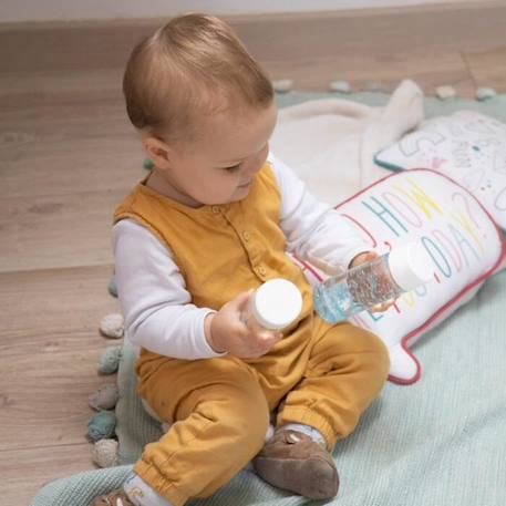 Bouteille sensorielle - dauphins - L'Atelier Gigogne - apaiser les petites et grandes émotions de votre enfant BLEU 3 - vertbaudet enfant 