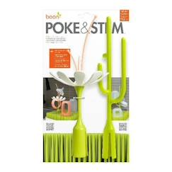 Puériculture-Repas-Biberonnerie-EGOUTTE BIBERON POKE & STEM - Kit 2 égouttoirs