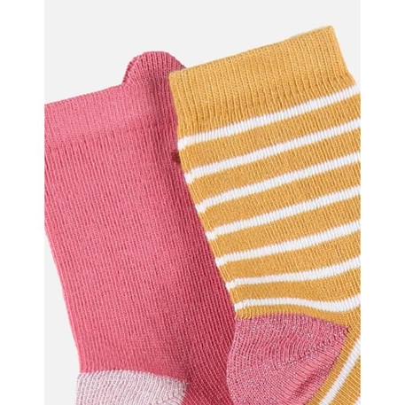 Set de 2 paires de chaussettes ROSE 3 - vertbaudet enfant 