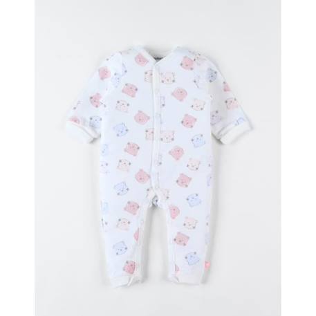 Pyjama sans pied à imprimé Noukie ROSE 1 - vertbaudet enfant 