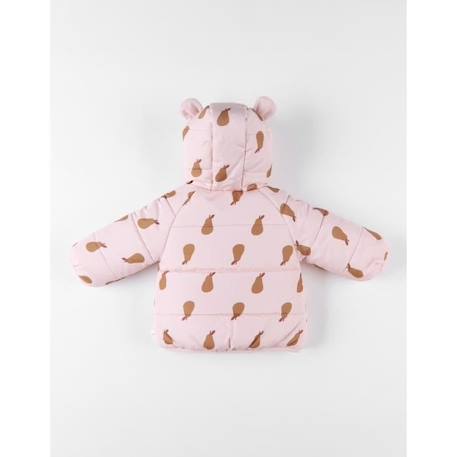 Veste déperlante imprimée poires doublée Groloudoux® ROSE 3 - vertbaudet enfant 