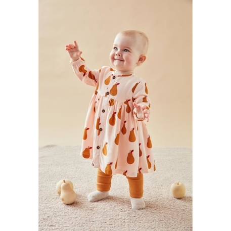 Set robe imprimé poires + legging uni ROSE 1 - vertbaudet enfant 