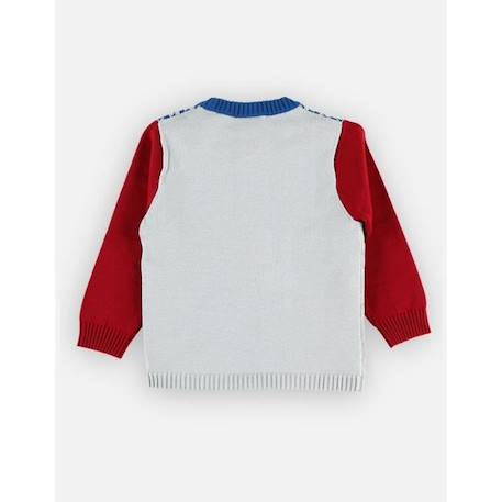 Pull en tricot GRIS 4 - vertbaudet enfant 
