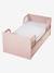 Lit Bébé évolutif 70x140cm avec tiroir de rangement en cannage POESIE rose nude 8 - vertbaudet enfant 