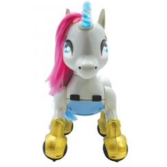 Jouet-Robot Licorne Programmable et Tactile - LEXIBOOK - Power Unicorn - Blanc - Enfant - Batterie