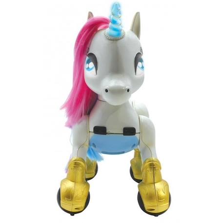 Robot Licorne Programmable et Tactile - LEXIBOOK - Power Unicorn - Blanc - Enfant - Batterie ROUGE 1 - vertbaudet enfant 