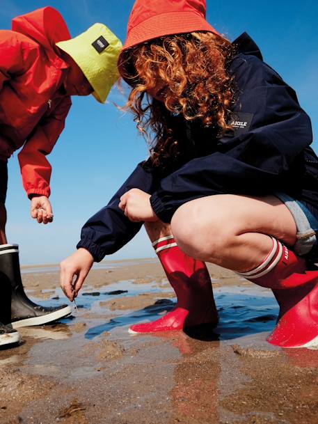 Bottes de pluie enfant Lolly Pop guimauve+rouge 12 - vertbaudet enfant 
