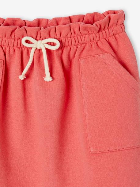 Jupe en molleton fille bleu chambray+rayé vert+rouge 9 - vertbaudet enfant 