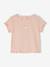 Lot de 2 tee-shirts naissance en coton biologique rose nude 3 - vertbaudet enfant 