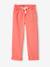 Pantalon fille style paperbag Lyocell fluide corail+kaki+rose 1 - vertbaudet enfant 
