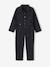 Combinaison fille style worker anthracite 2 - vertbaudet enfant 