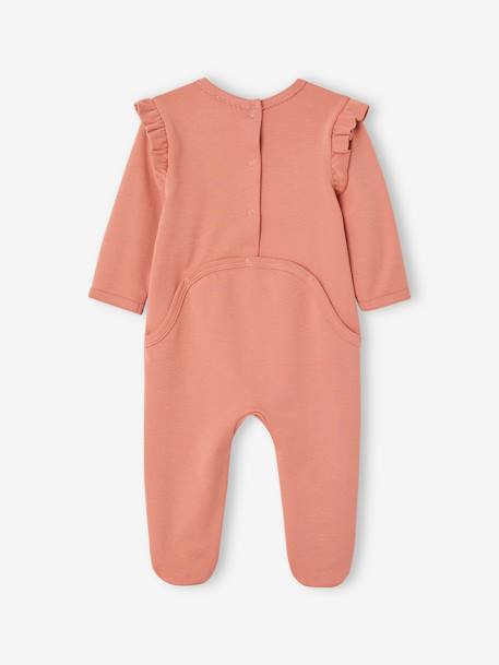 Lot de 2 dors-bien en interlock bébé vieux rose 4 - vertbaudet enfant 