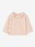 Ensemble bébé pull à collerette pantalon en tricot rose nude 4 - vertbaudet enfant 