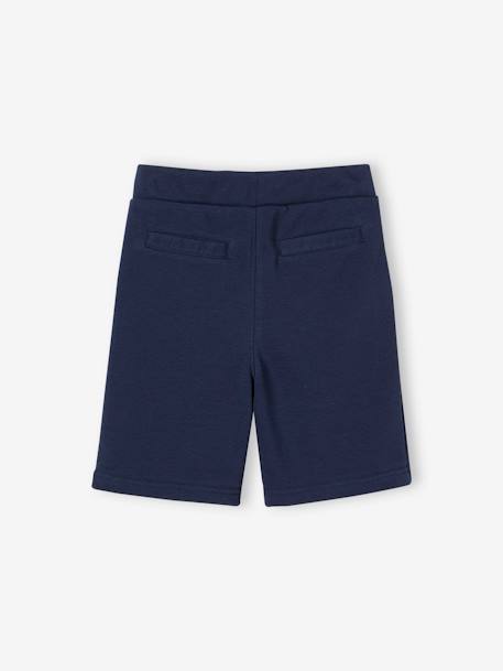 Bermuda sport en molleton garçon marine 4 - vertbaudet enfant 
